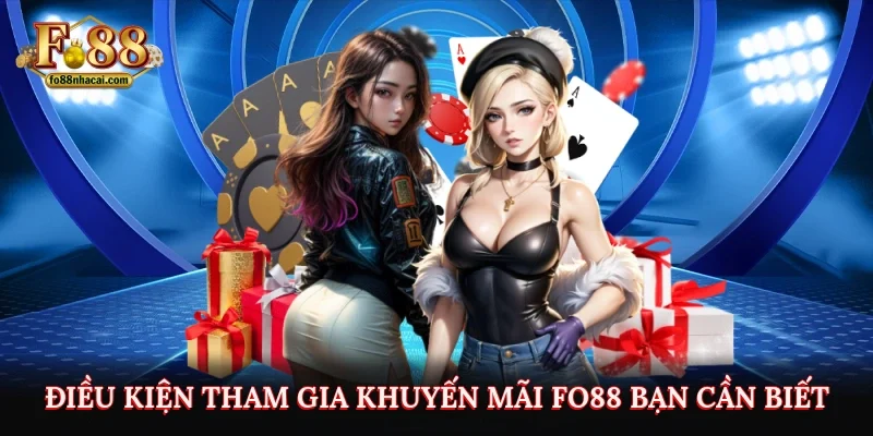 Khuyến Mãi Fo88 1 Điều kiện tham gia khuyến mãi Fo88 bạn cần biết