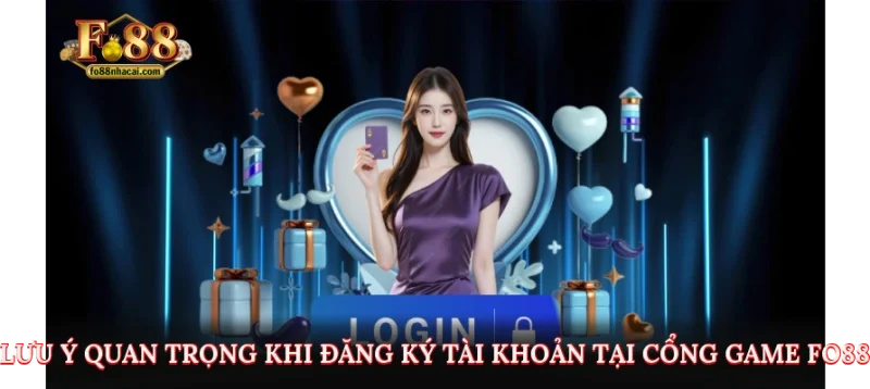 Đăng Ký Fo88 - Cách Gia Nhập Nền Tảng Cá Cược Hàng Đầu 4 Lưu ý quan trọng khi đăng ký tài khoản tại cổng game Fo88