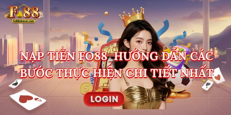 Nạp Tiền FO88 - Hướng Dẫn Các Bước Thực Hiện Chi Tiết Nhất